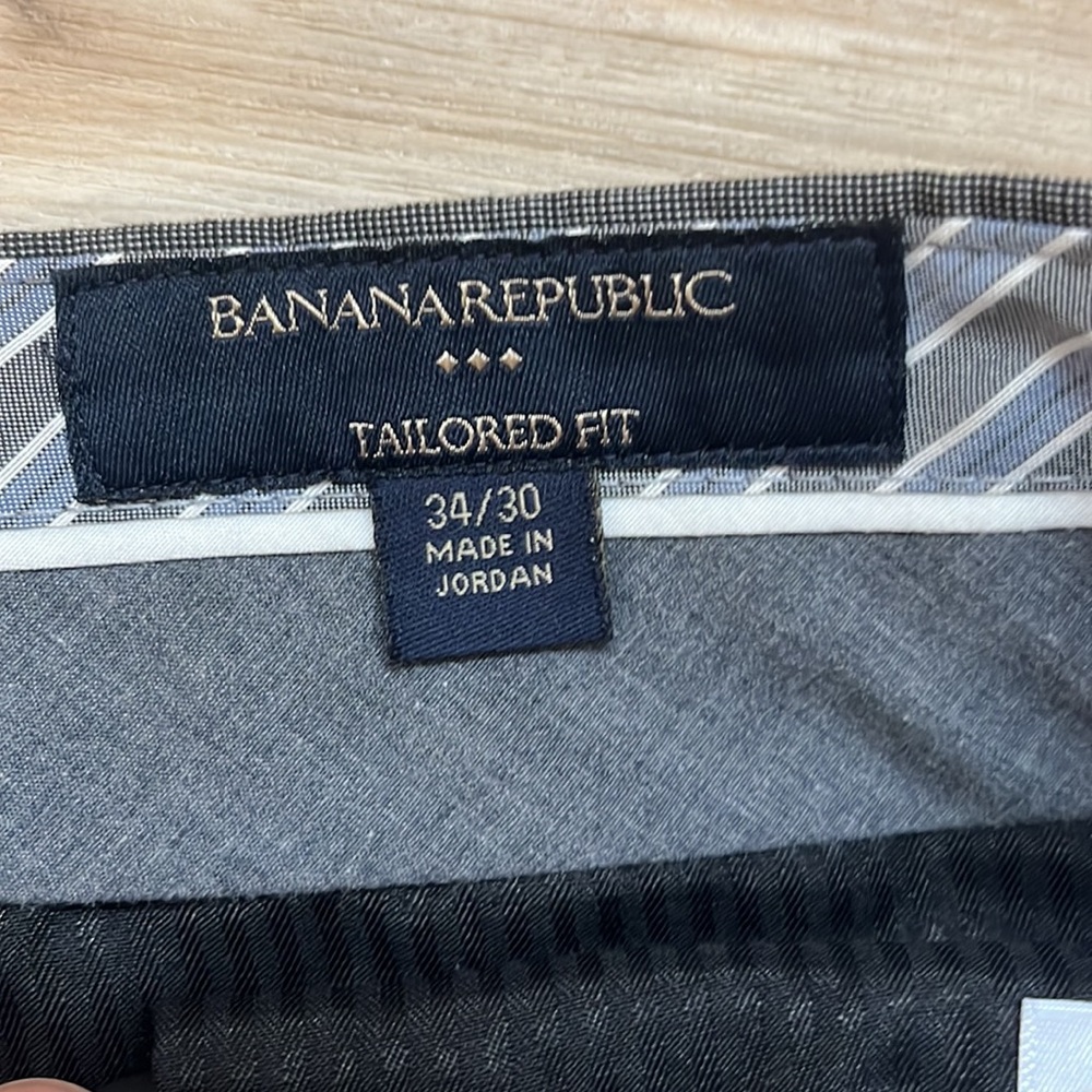 Banana Republic Tailored Fit Dress p Pants 34x30